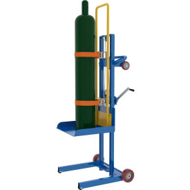 Vestil Manufacturing LLPW-CL-1560 Mechanical Hand Winch Gas Cylinder Lifter - 500 Lb. Capacity image.