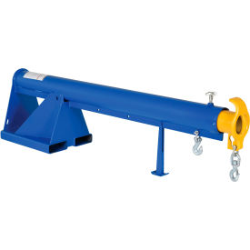 Vestil Steel Telescoping Lift Boom 11" Fork Pocket Center 4000 lb. Capacity 