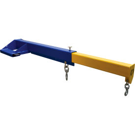 Vestil Steel Economy Telescoping Lift Boom 30" Fork Pocket Center 8000 lb. Capacity 