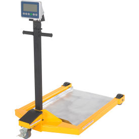 Steel Low Profile Drum Dolly with Scale, 800 lb. Capacity view 2