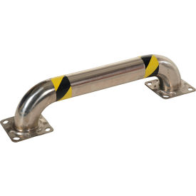 Stainless Steel Low Profile Rack Guard 36"" L x 9"" H x 4-1/2"" Dia