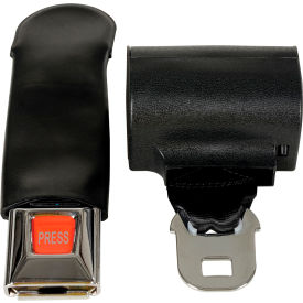 Universal Fork Truck Safety Seat Belt, Black/Silver view 2