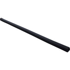 P2 Extruded Fender Bumper Half Oval 120Wx4-1/8H Black