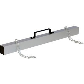 Aluminum Heavy Duty Hanging Magnetic Sweeper, 55 lb. Capacity, 48"W view 2