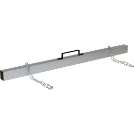 Aluminum Heavy Duty Hanging Magnetic Sweeper, 75 lb. Capacity, 76"W view 2