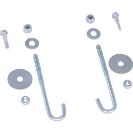 Chrome Plated Steel Crown Pallet Truck Caddy Hardware Kit view 2