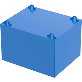 Steel Cantilever Hoist Ballast, 2000 lb Capacity, Blue view 2