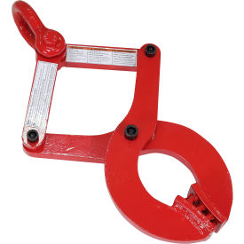 Single Scissor Pallet Puller, 5" Jaw Opening, 6000 lb. Pulling Capacity, Steel, Red view 2