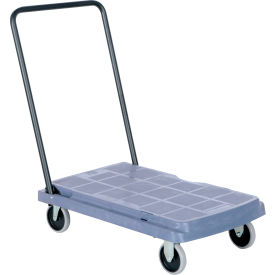 HDPE Platform Truck, Standard Fold Down Handle, 31-1/2" x 20-1/2", 500 lb Capacity view 2