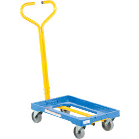 Vestil Manufacturing PDH-1624 Plastic Dolly with Handle PDH-1624 500 Lb. Capacity image.
