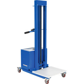 Vestil Steel Quick Lift DC Powered Lift 44-7/8"L x 24-1/8"W x 67-1/4"H 400 lb. Capacity 