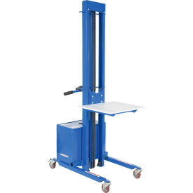 Vestil Steel Quick Lift DC Powered Lift 44-7/8"L x 24-1/8"W x 82-1/4"H 400 lb. Capacity 