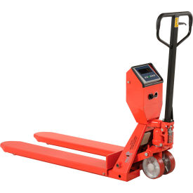 Low Profile Pallet Truck with Scale, 5000 lb. Capacity, 22-3/8"W x 48" Forks view 2
