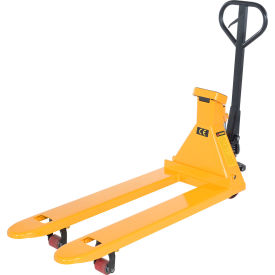 Low Profile Economy Pallet Truck with Scale, 5000 lb. Capacity 22-3/8"W x 48"L Forks view 2