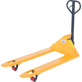 Economy Pallet Truck Hand and Foot Release, 4400 lb. Cap, 27"W x 48"L Forks view 2