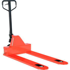 Steel Low Profile Pallet Truck, 4000 lb Capacity, 27"W x 48"L Forks view 2