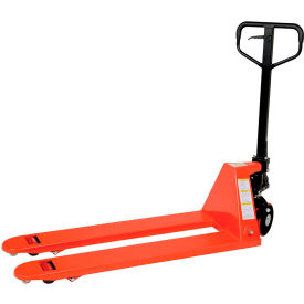 Full Featured Pallet Truck, 5500 lb. Cap, 20-5/8"W x 48"L Forks, 6 Pack view 2