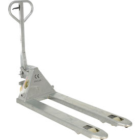 Pallet Truck, Galvanized Steel, 5500 lb. Capacity, 20"W x 48"L Forks view 2