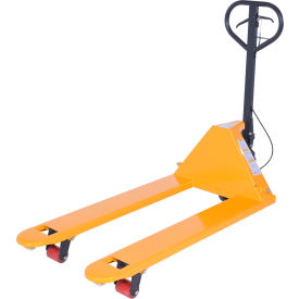 Pallet Truck with Dead Man Brake, 5500 lb. Capacity, 27"W x 48"L Forks view 2