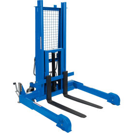 Steel Pallet Master/Server Stacker, 60" Lift, 4000 lb Capacity view 2