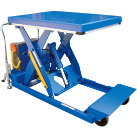 Stainless Steel 12V DC Long Deck Cart, 48-3/8" x 24-3/8" Platform, 1000 lb. Capacity view 2