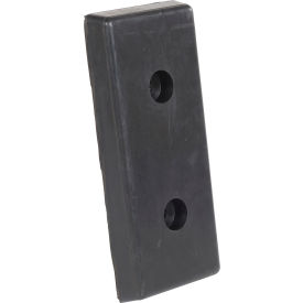 Rubber Edge-O-Dock Leveler Bumper, 8"L x 18"W view 2