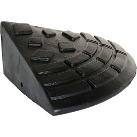 Heavy Duty Rubber Corner Ramp, 9-11/16"L x 9-11/16"W x 3-5/8"H, 4000 lb Capacity view 2
