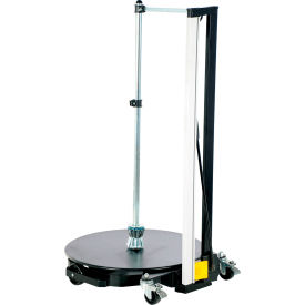 Vestil Steel Roll Dolly with Cutter 40"L x 35"W x 70"H 440 lb. Capacity Black 