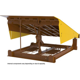 Steel Pull Chain Mechanical Dock Leveler, 86"L x 86"W, 40000 lb. Capacity view 2