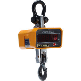 Steel Crane Scale 8"L x 7-5/8"W x 17"H, 4000 lb Capacity, Yellow view 2