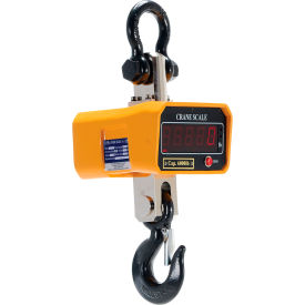 Steel Crane Scale 8"L x 7-5/8"W x 17"H, 6000 lb. Capacity, Yellow view 2