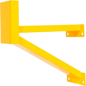 Vestil Dock Shelter Guard Post Steel 24""H Yellow