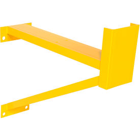 Vestil Dock Shelter Guard Post Steel 36""H Yellow