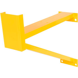 Vestil Dock Shelter Guard Post Steel 42""H Yellow
