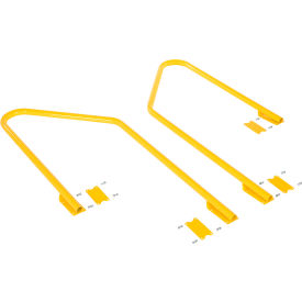 Vestil Retro Fit Handrail Kit For 3 Step Poly Stool Models27-9/16"Lx4-3/16"Wx64-1/16"HYellow 