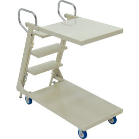 Steel Cantilever Stock Picker Truck, 440 lb Capacity, 41-3/8"L x 20-1/2"W x 40-7/8"H view 2