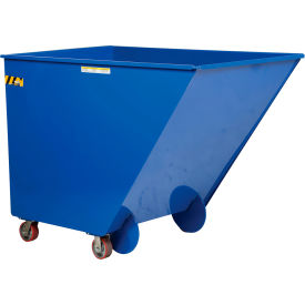Vestil Steel Portable Dump Truck 1-1/2 Cu. Yd. 2000 lb. Capacity Blue 