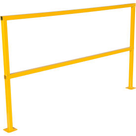 Square Steel Guard Rail 42""H X 72""L