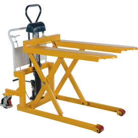 Steel Tote-A-Load Ergonomic Foot Pump, 2200 lb. Capacity, 34-3/16"W x 64-9/16"L view 2