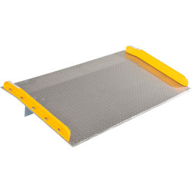 Vestil Aluminum Dock Board Steel Curb 60"W x 36"L 15000 lb. Capacity 