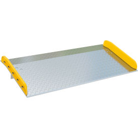 Aluminum Dock Board Steel Curb, 72"W x 36"L, 20000 lb. Capacity view 2