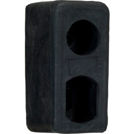 Trailer Crane Bumper Rectangular 6Wx3H Black