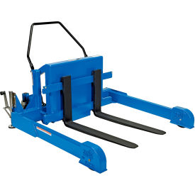 Steel Tilt Master Straddle Reciprocating Air/Oil Power, 2000 lb. Capacity Blue view 2