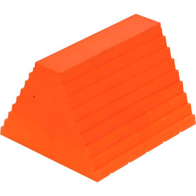 Urethane Standard Eye Bolt Wheel Chock, 20 Ton Capacity, 6"L x 9-1/2"W x 8"H view 2