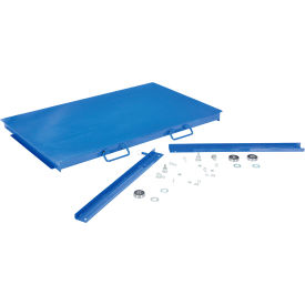 Heavy Duty Roll-Out Shelving Additional Shelf For VRSOR Models, 51-1/4"W x 32"D, Blue view 2