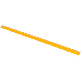 Vestil Manufacturing WR-48-Y Extruded Aluminum Hose & Cable Crossover, Yellow, 48" x 2-7/8" x 7/16" image.