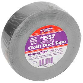 3m 7100043944 3M™ VentureTape Premium Cloth Duct Tape, 2 IN x 60 Yards, Silver, 1557 image.