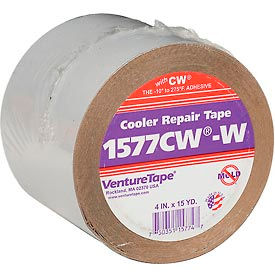 3m 7010379907 3M™ VentureTape Cooler Repair Tape, 4 IN x 15 Yards, White, 1577CW-WME image.