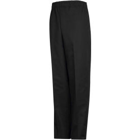 Vf Imagewear Inc 5360BKRGXXL Chef Designs Baggy Chef Pants, Black, Polyester/Cotton, 2XL image.