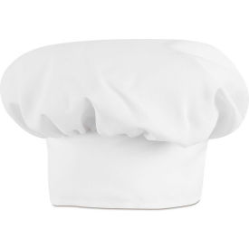 Vf Imagewear Inc HP60WHRGL Chef Designs Chef Hat, White, Polyester/Cotton, L image.